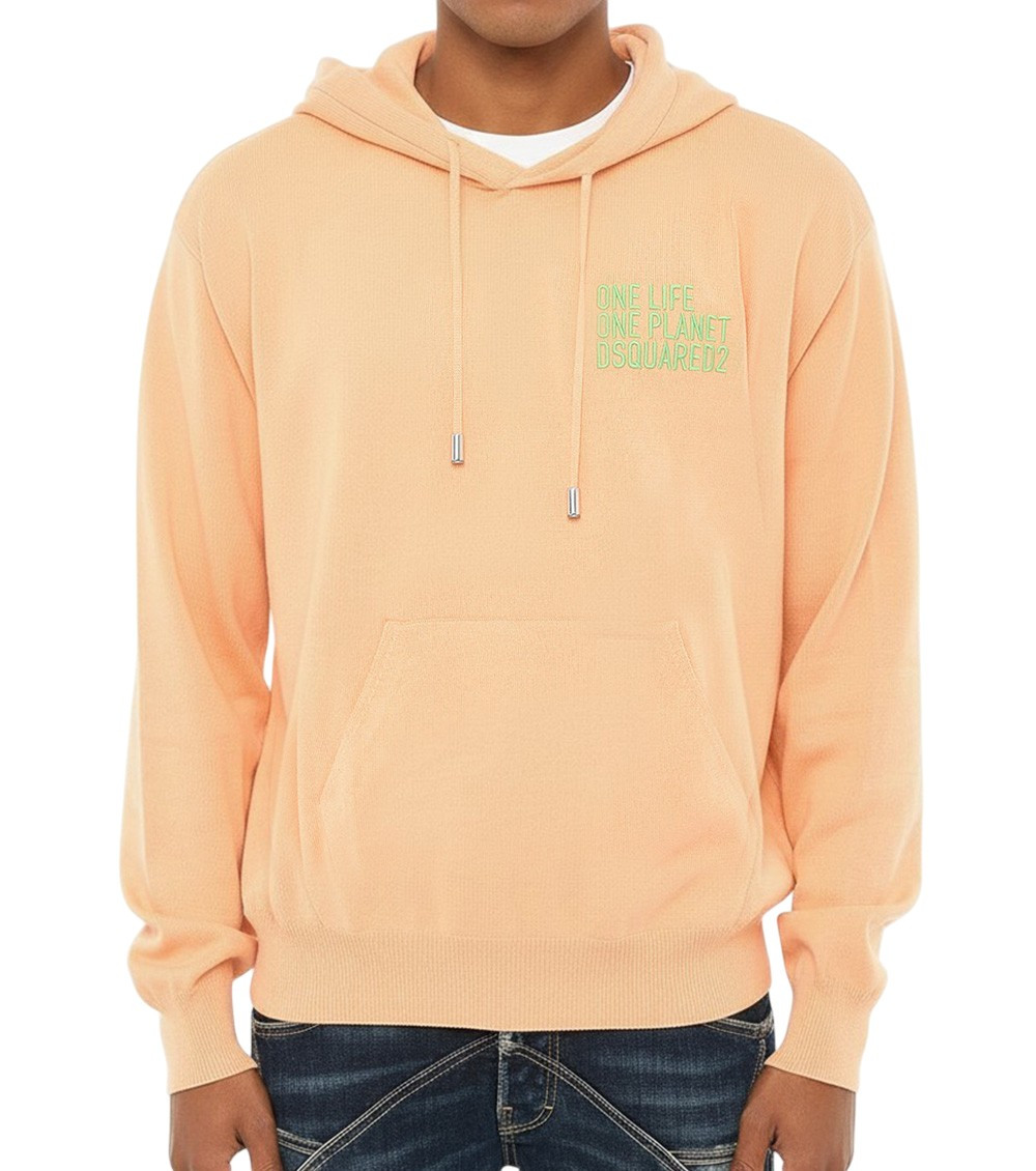 Peach Logo Hoodie