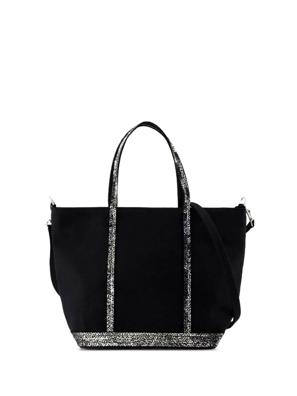 Canvas Small Zipped Cabas Tote