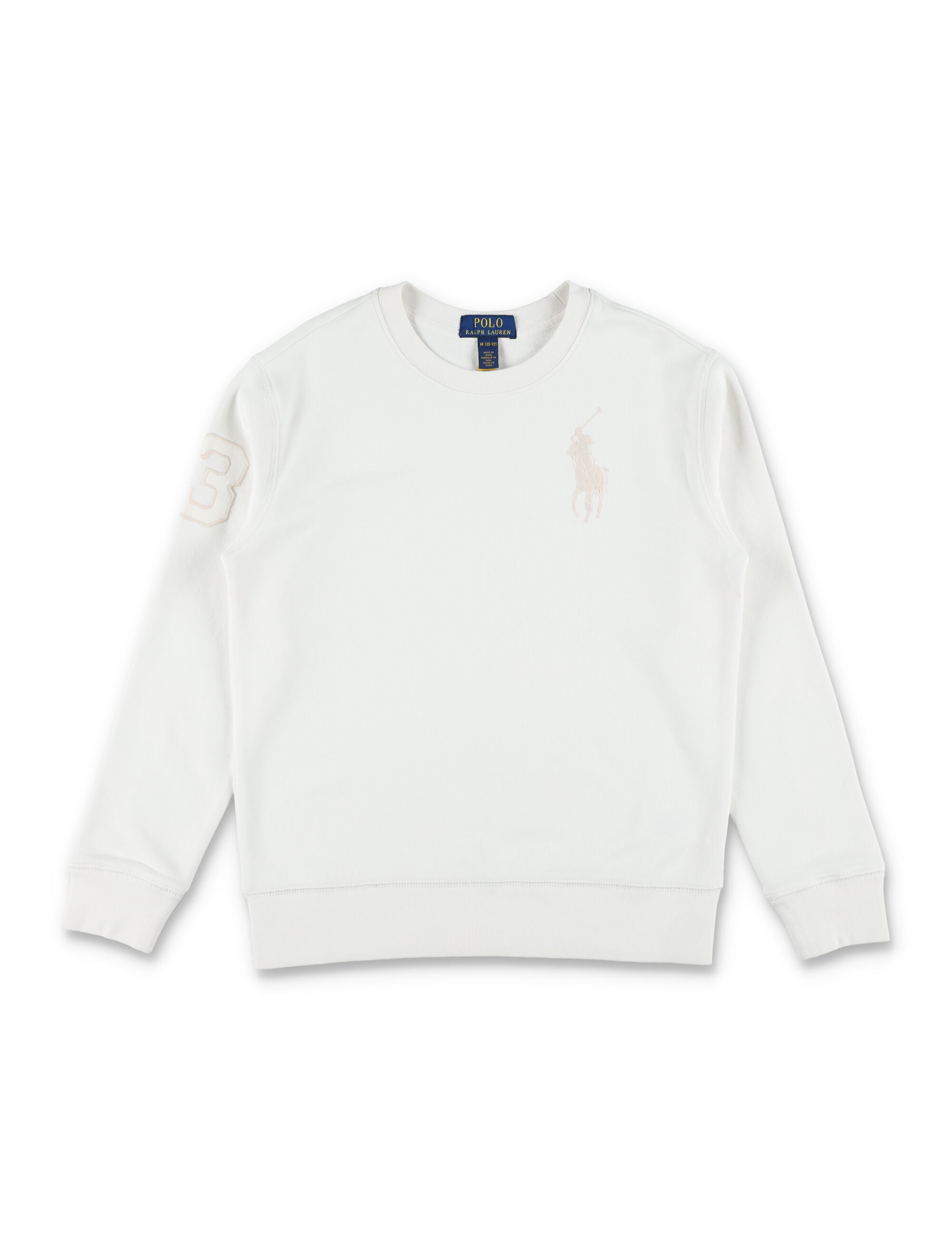 Polo Big Pony Embroidered Mini French Terry Crewneck Sweatshirt for Boys