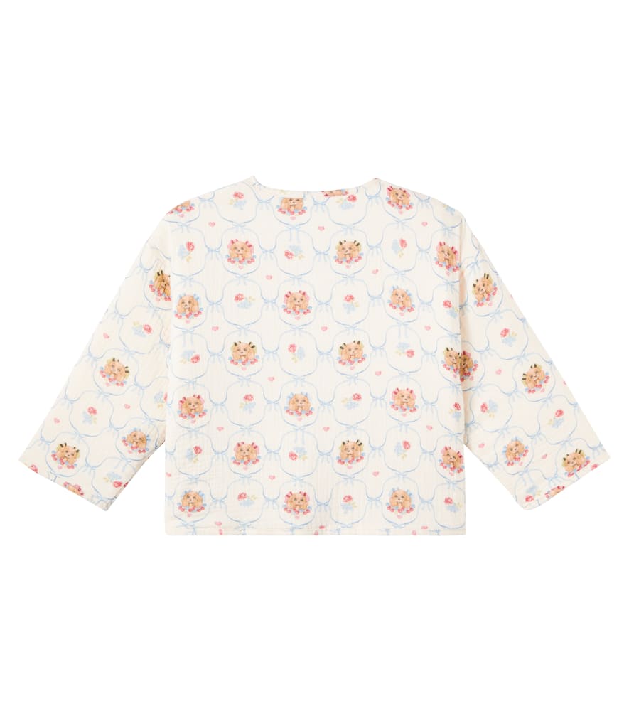 Konges Sløjd Coco printed cotton muslin jacket
