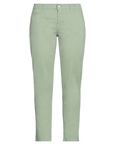 Jacob Cohёn Premium Woman Pants Sage green Size 27 Cotton, Elastane
