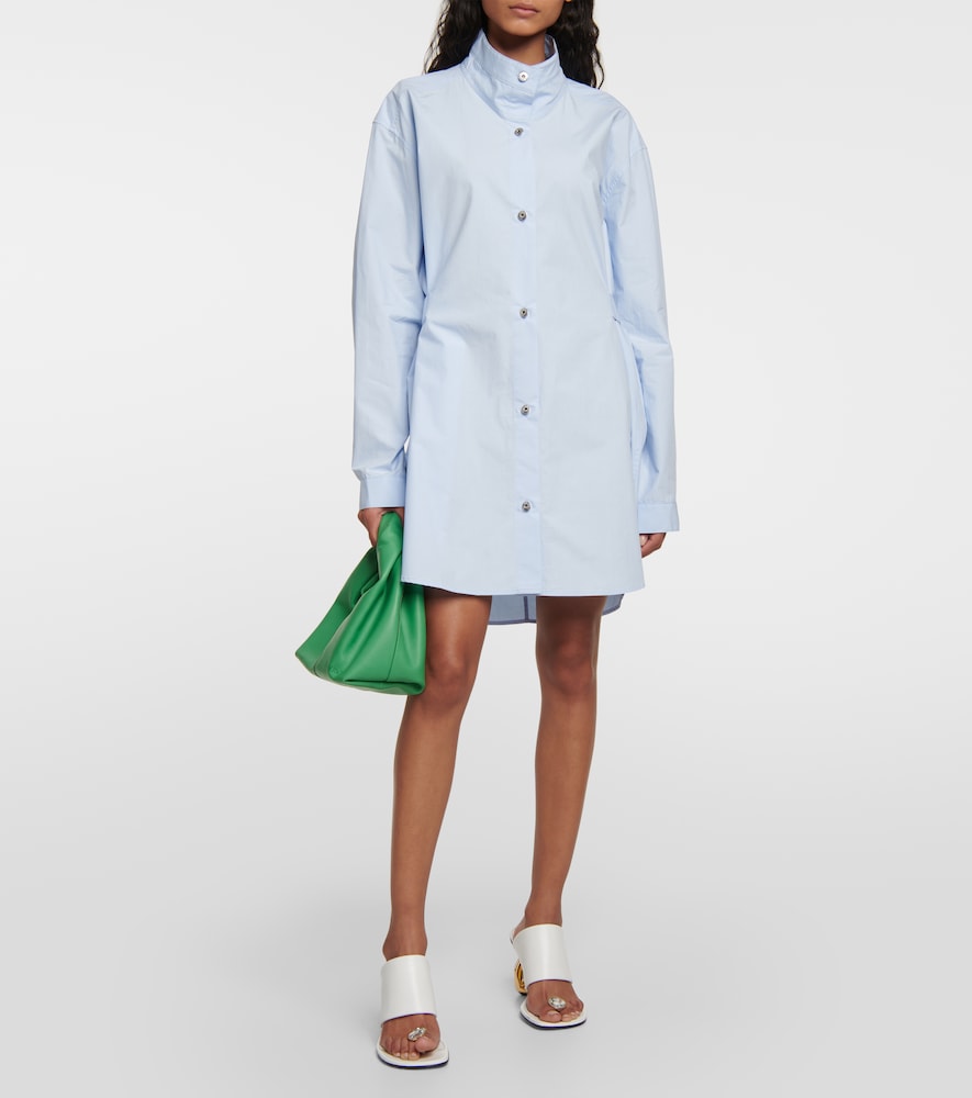 Cotton poplin minidress