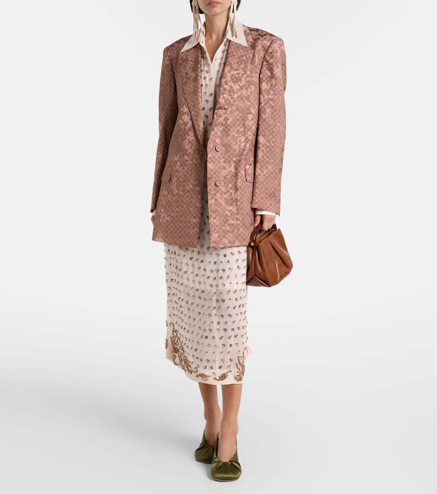 Printed blazer