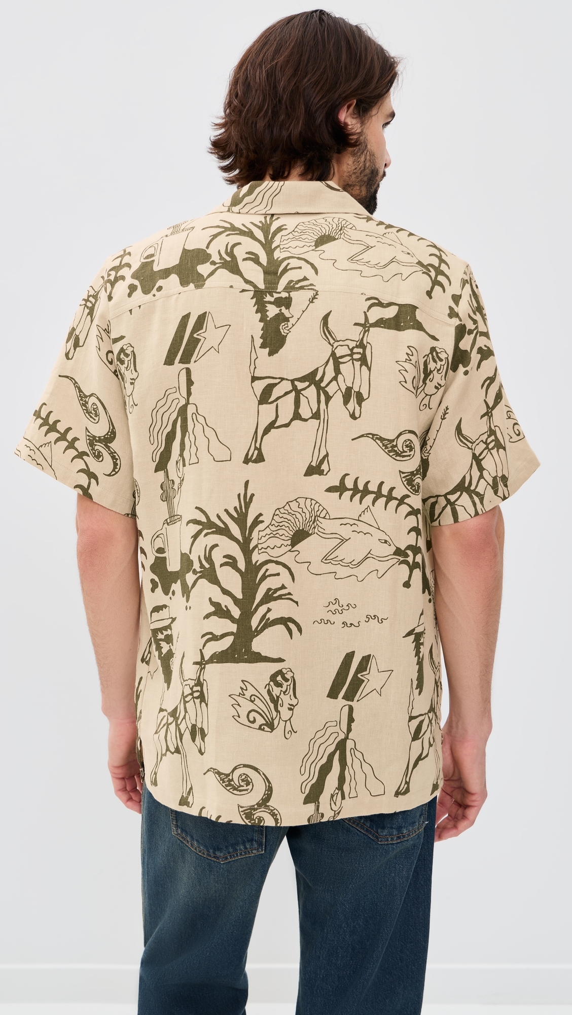 Poplan Cuba Shirt Beige
