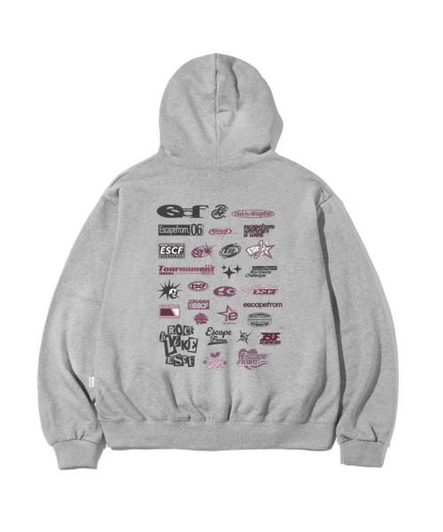 Logo Assembly Print Hoodie