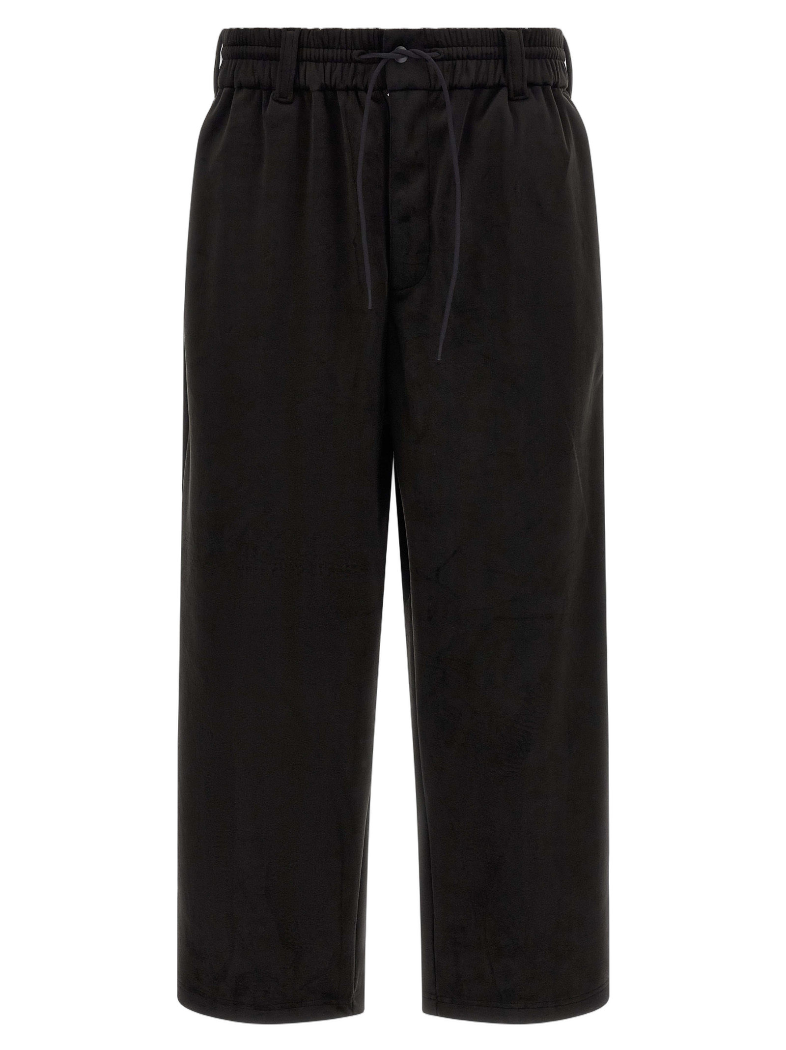 Recycled Polyester Joggers — Black