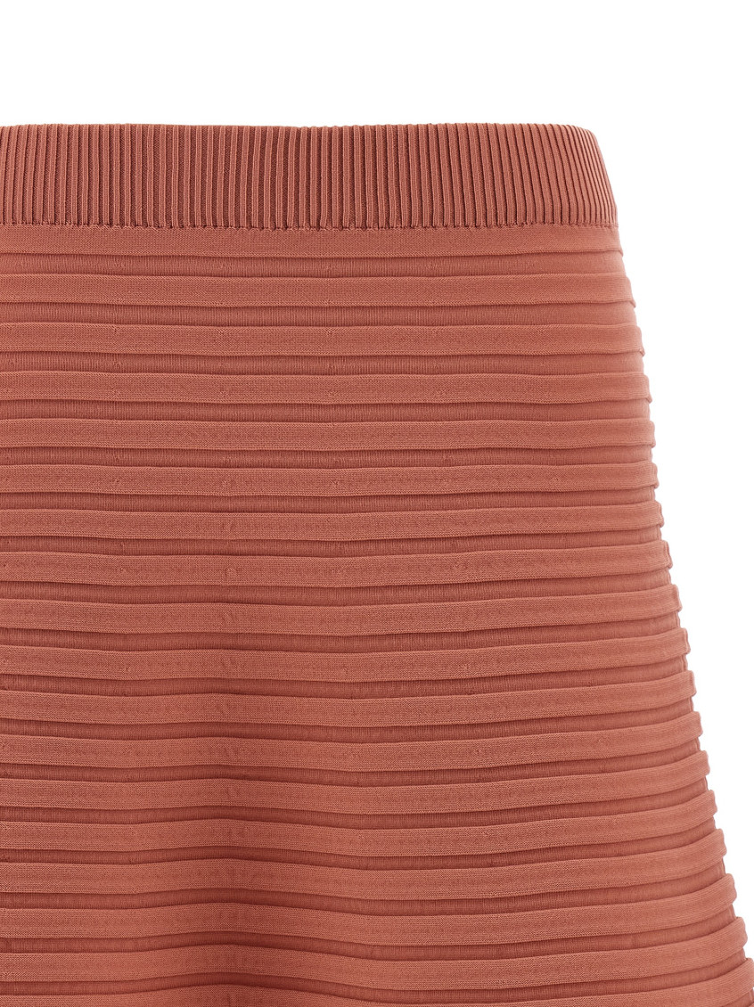 Bounce Knit Skirts Pink