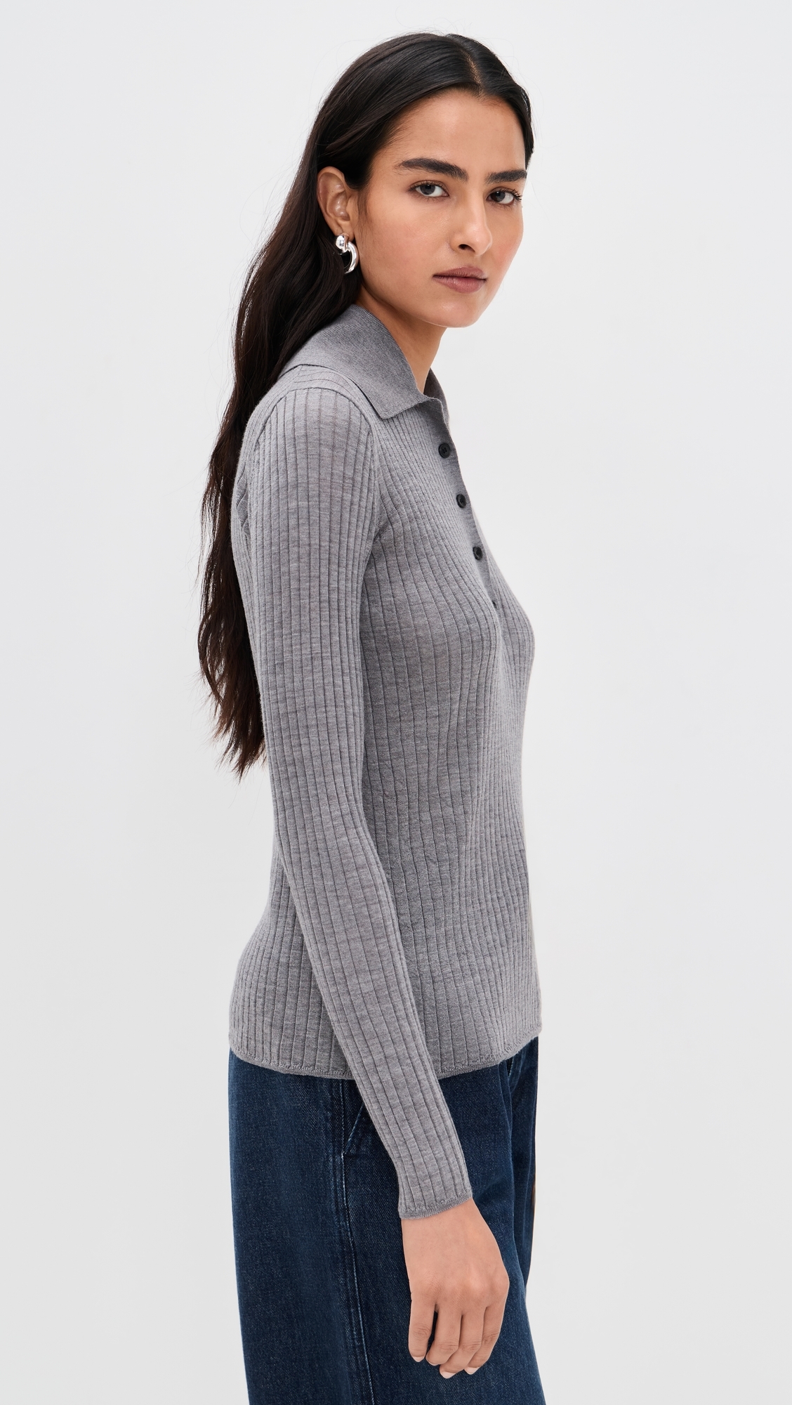 A. L.C. Alex Top Medium Heather Grey