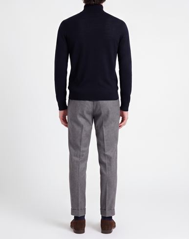 Man Turtleneck Midnight blue Size 36 Virgin Wool