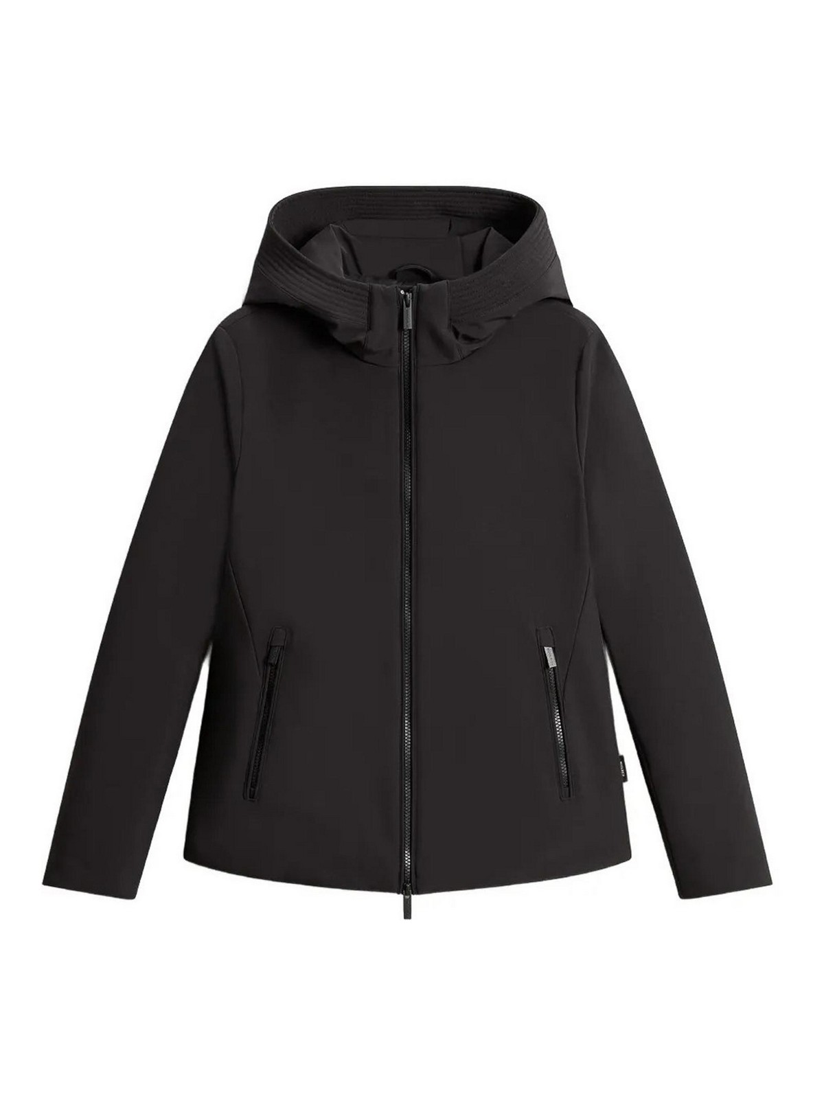 Firth Down Short Parka Black