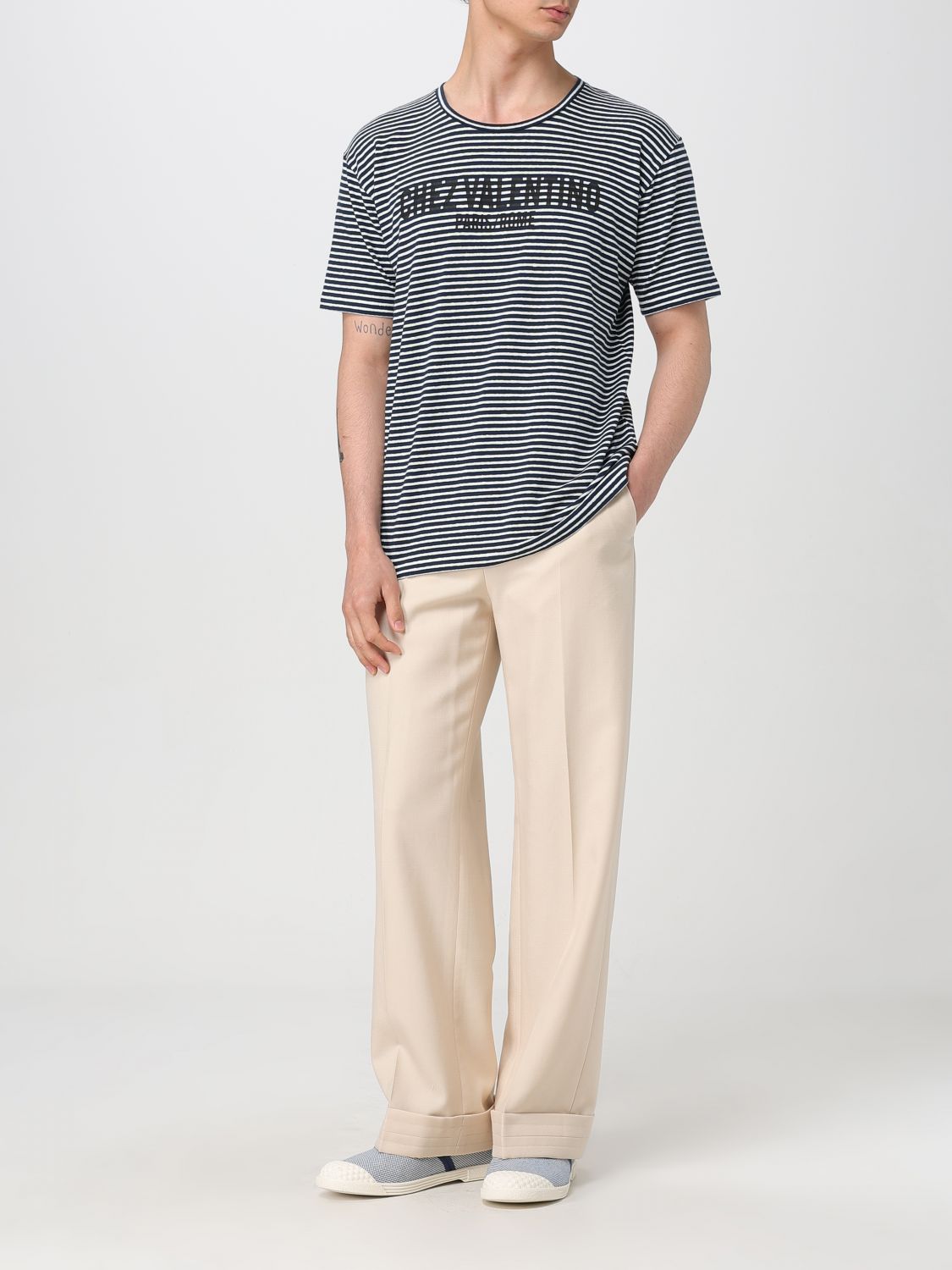 Pants VALENTINO Men color Beige