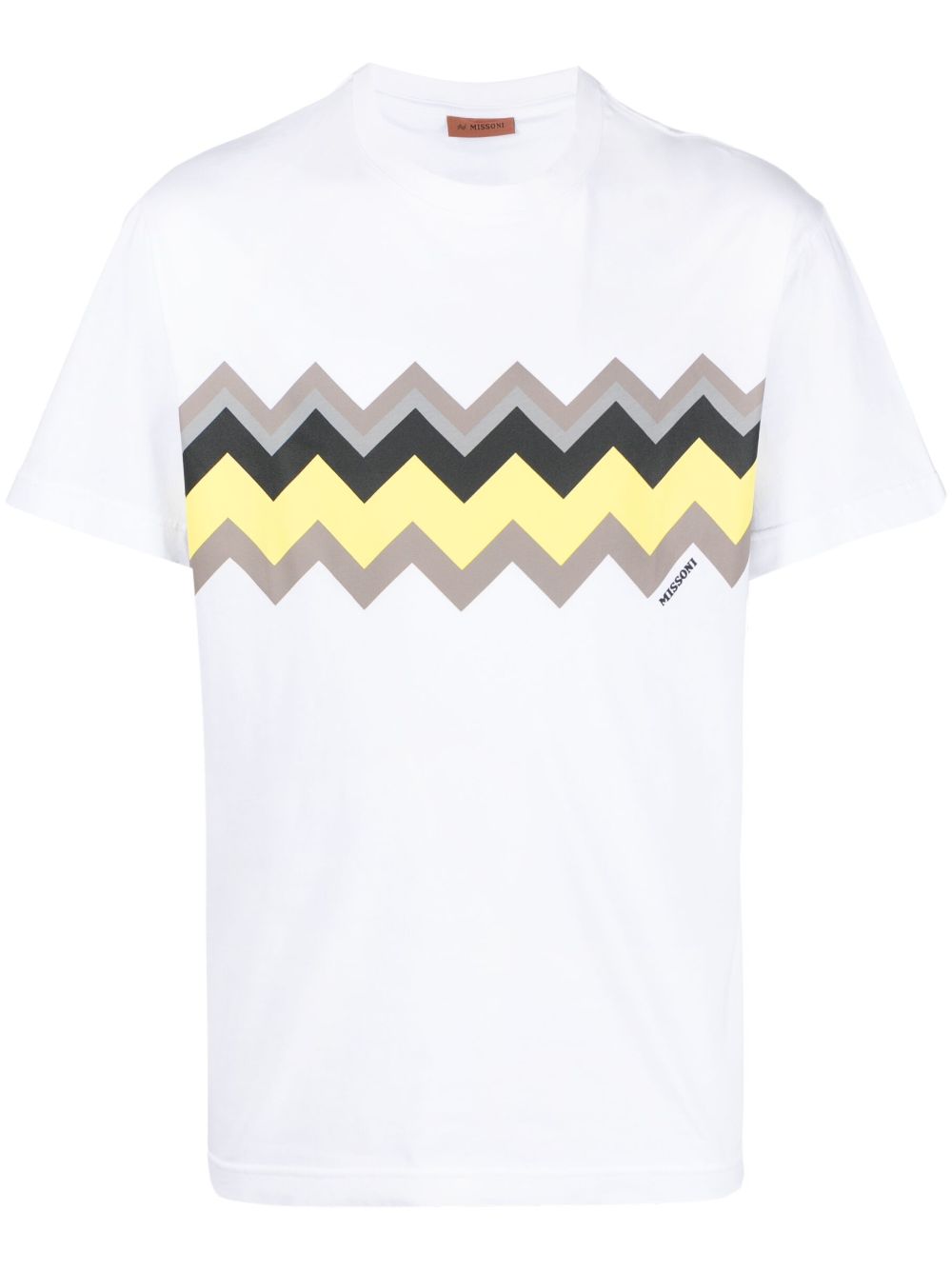 Graphic-print short sleeved T-shirt - White