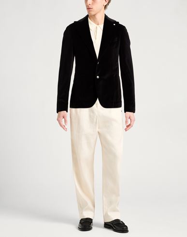 L. b.m. 1911 Man Blazer Black Size 40 Cotton