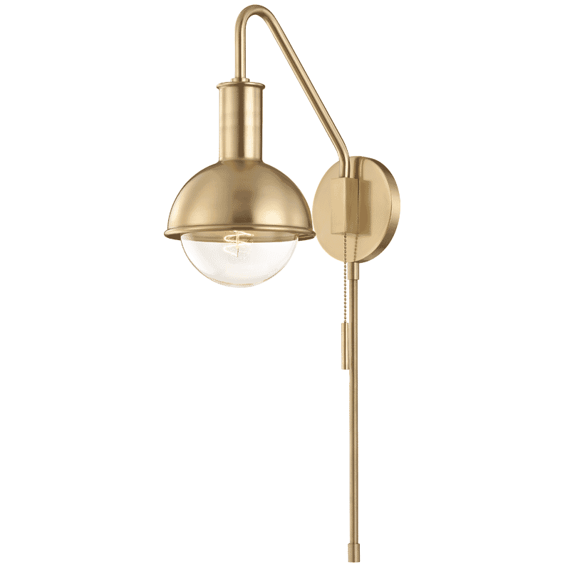 Mitzi Riley 24" Wall Sconce in Aged Bra