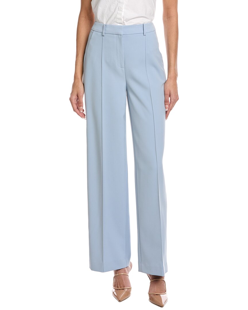 High-Rise Pintuck Wide Leg Pant