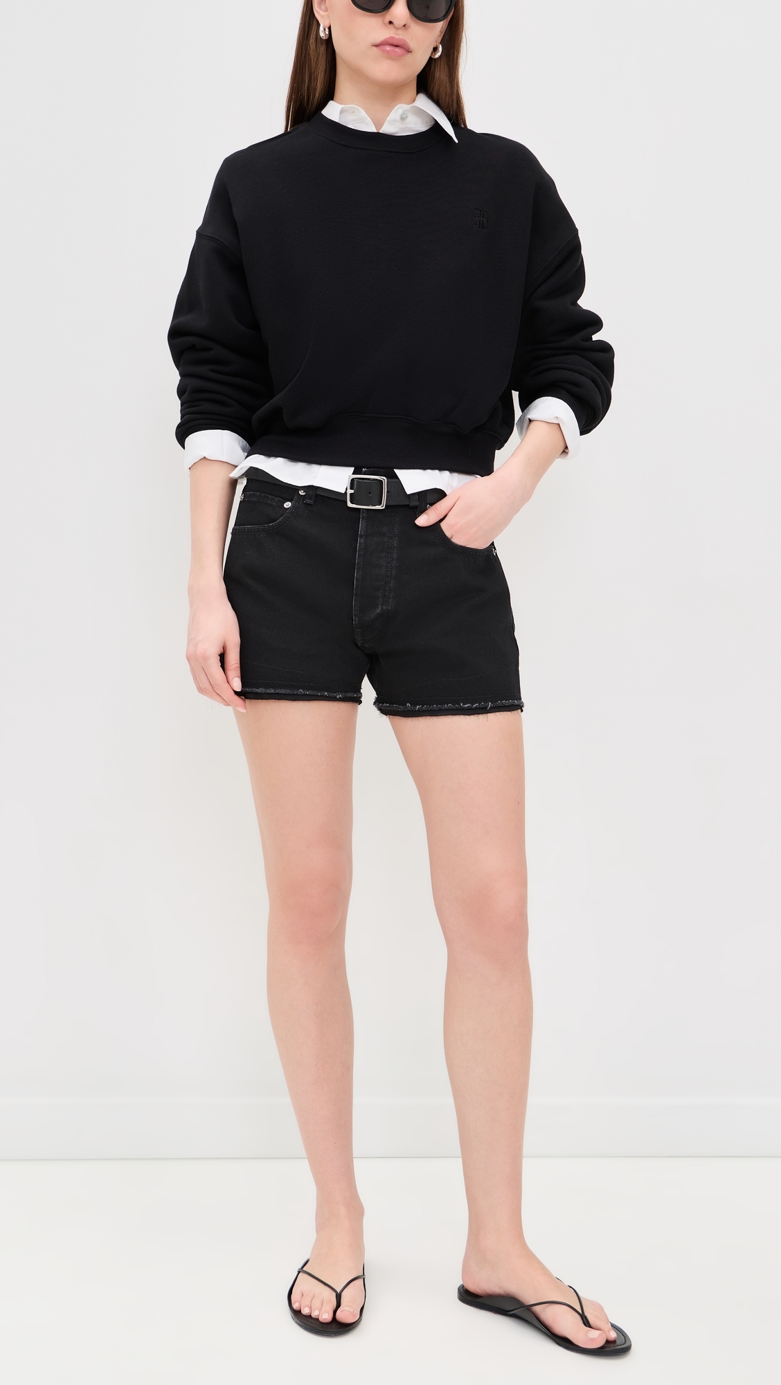 Selis Shorts Black Wash