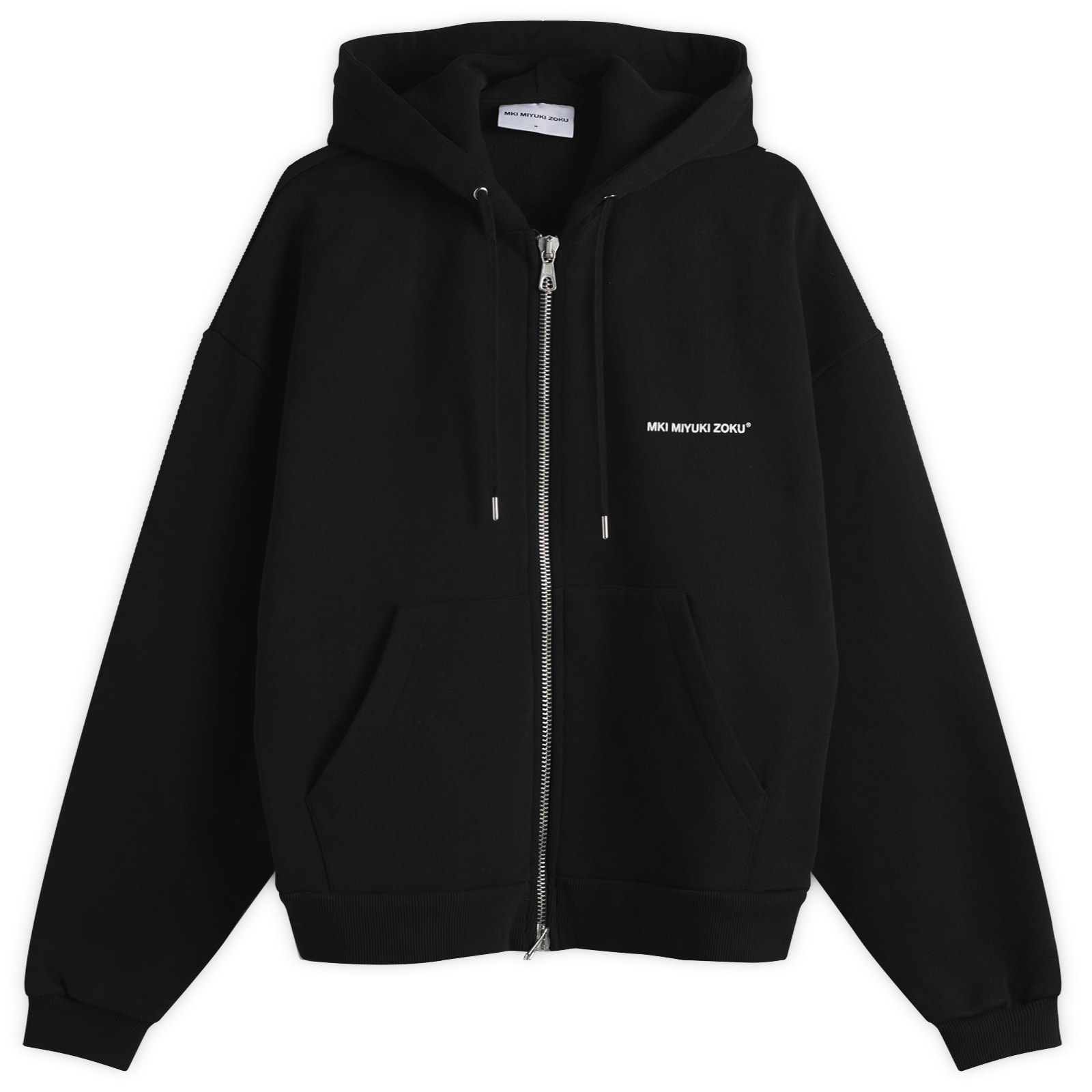 Men's Uniform Zip Hoodie Black