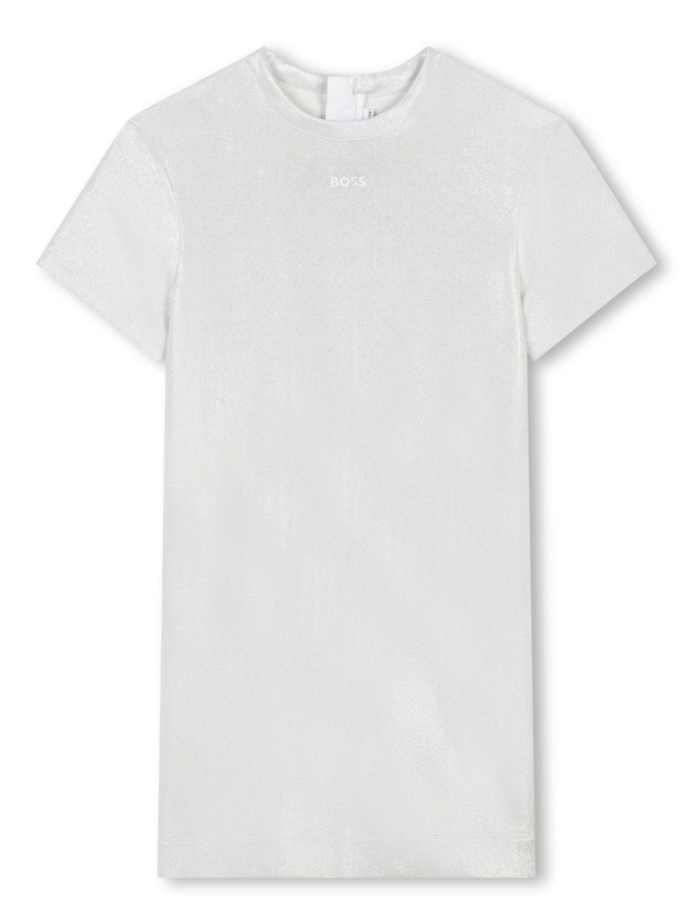 Logo T-shirt dress - White