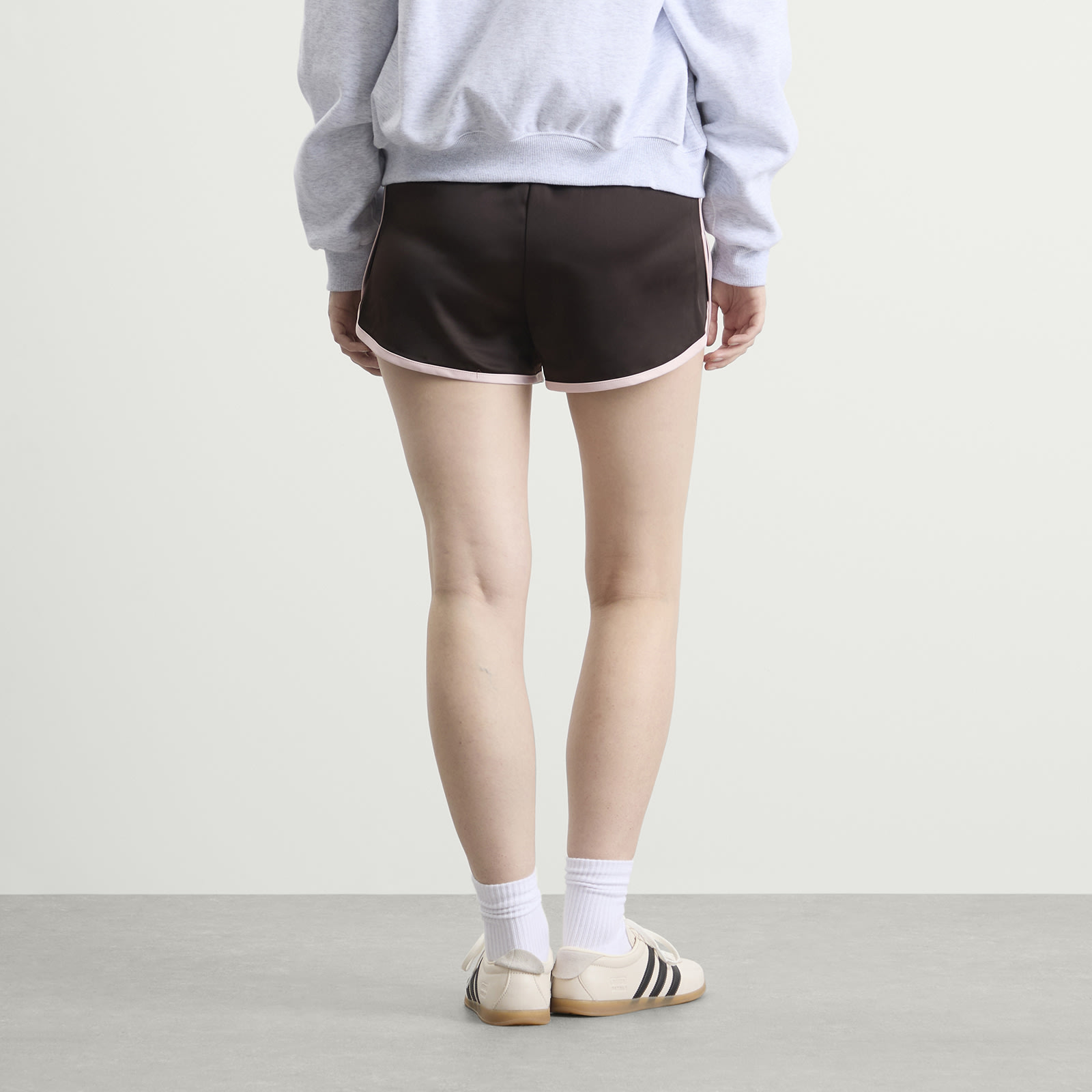 Women's 3S Sprinter Shorts in Aurora Coffee/Sandy Pink