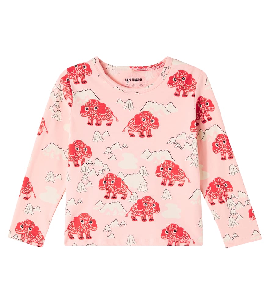 Mammoth cotton-blend jersey T-shirt