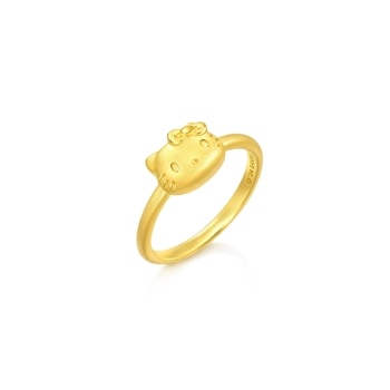 'Hello Kitty' 999.9 Gold Ring
