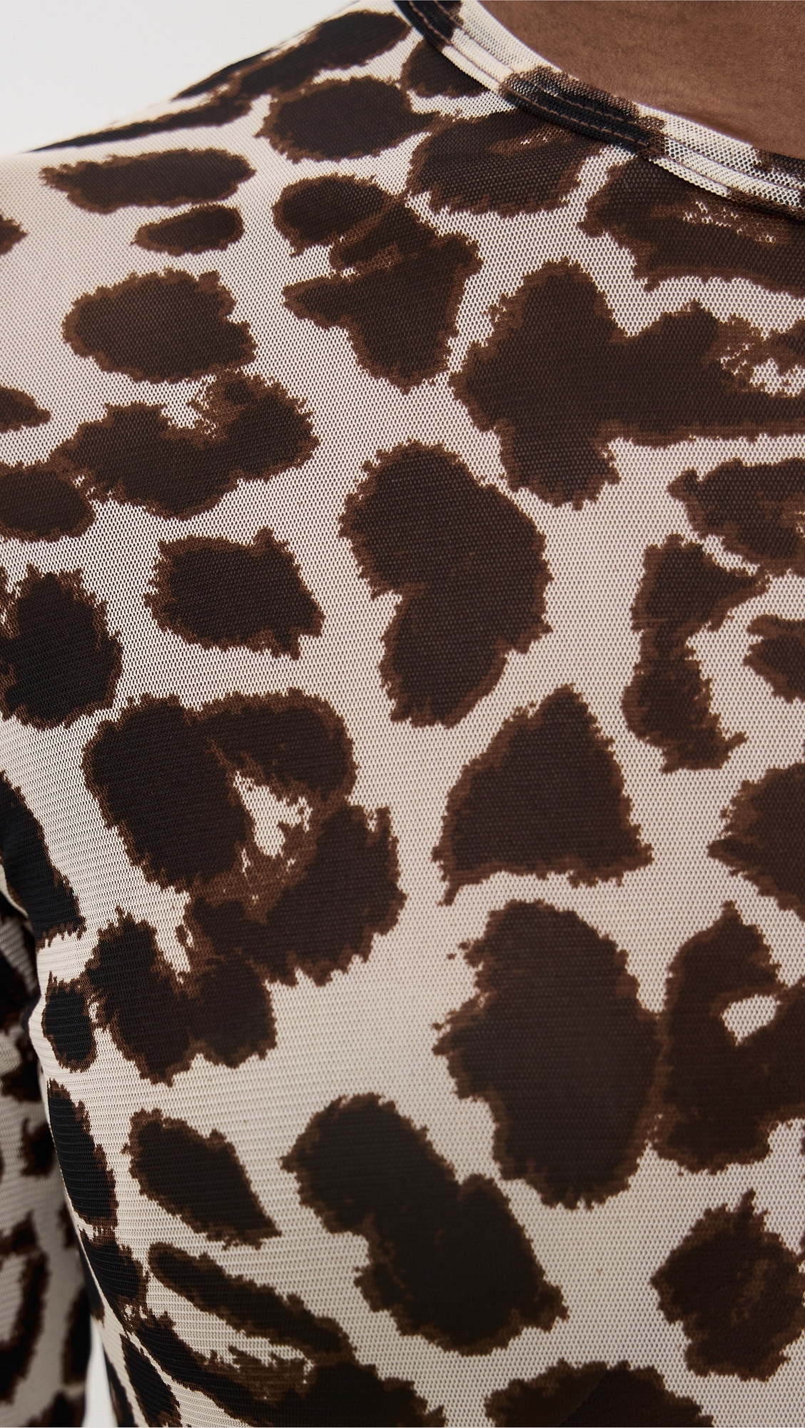 Hannah Thong Bodysuit Leopard