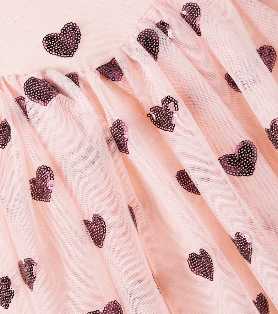 Konges Sløjd Heartlily sequined tulle dress
