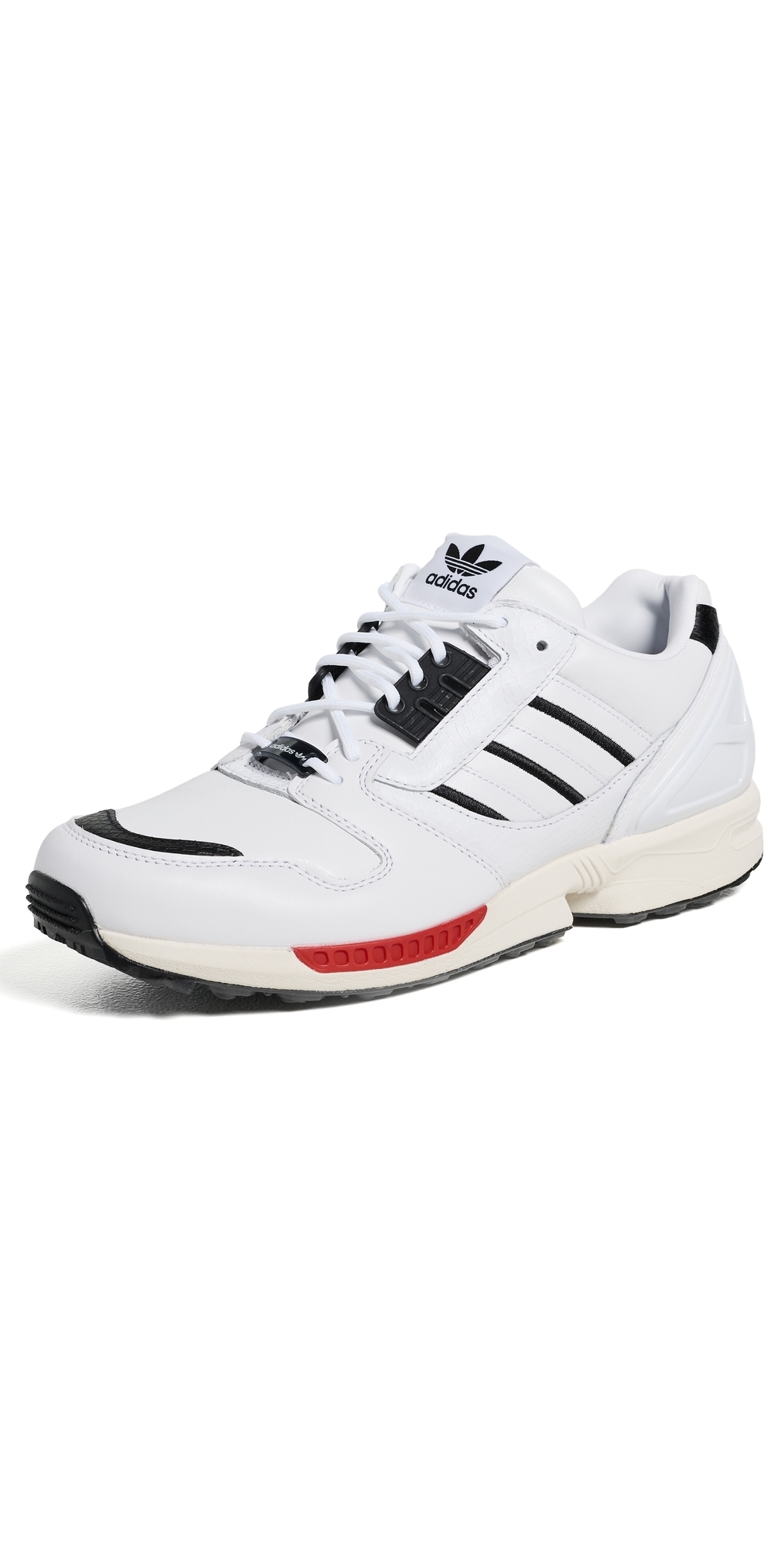 ZX 800 Spikeless Golf Shoes White/White/Core Black