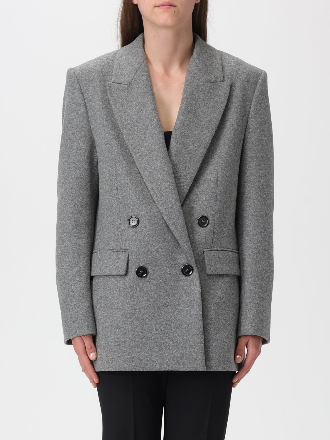 Jacket Woman color Grey