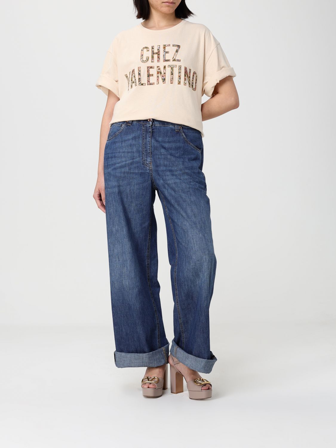 T-Shirt Woman color Beige