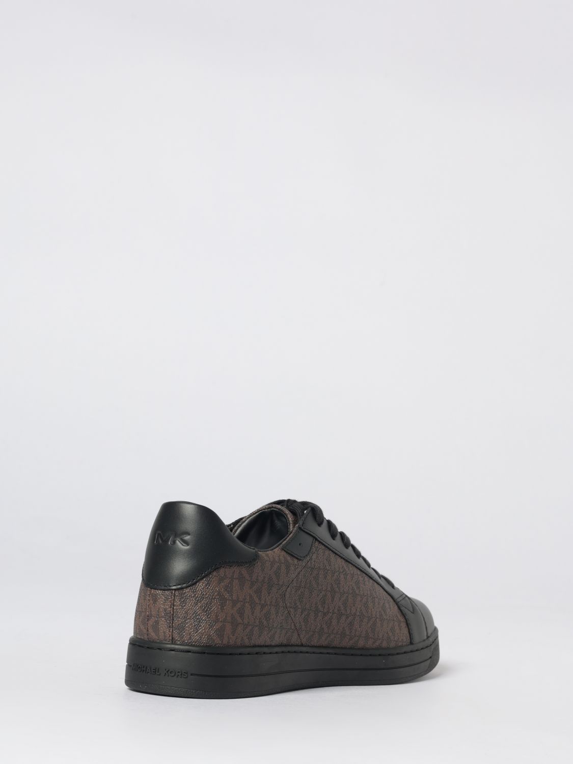 Keating logo-print sneakers - Black