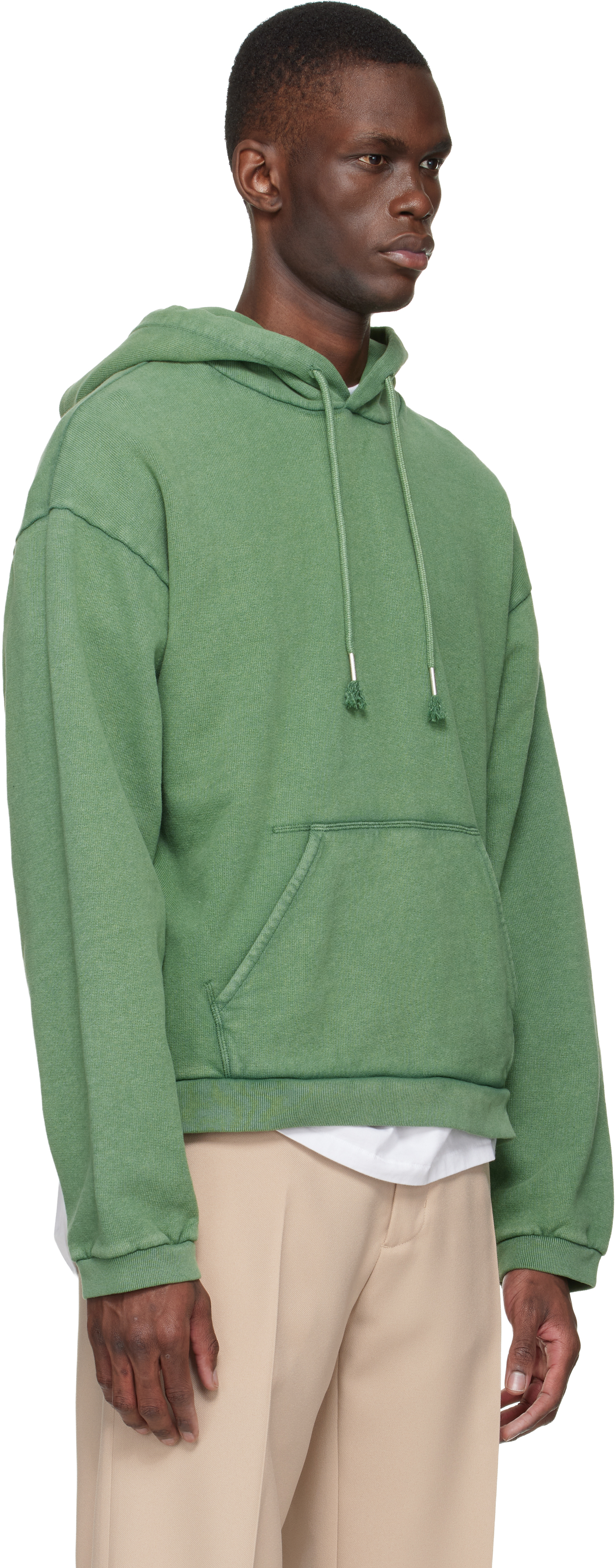 Green Logo Hoodie