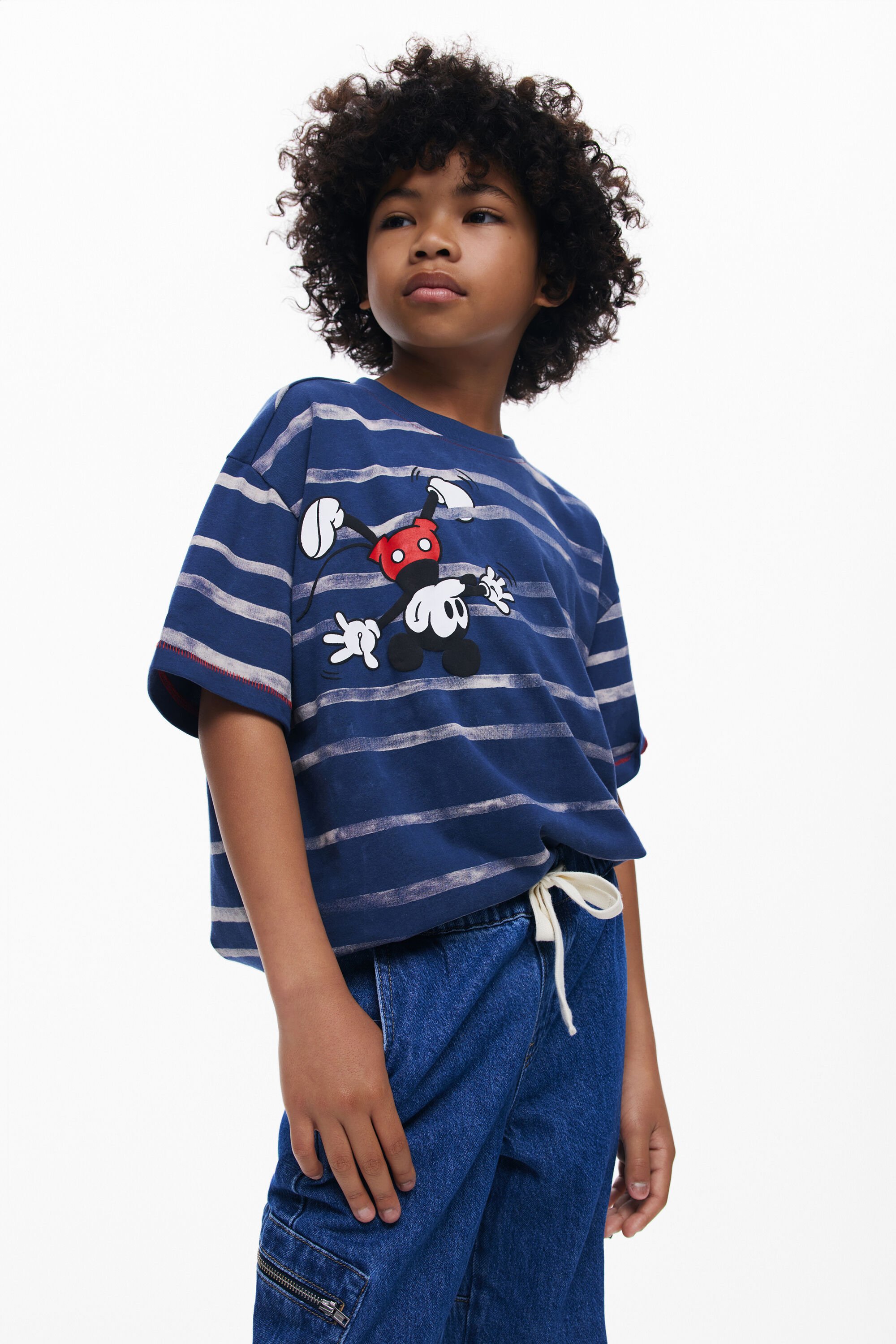 Mickey Mouse™ striped T-shirt