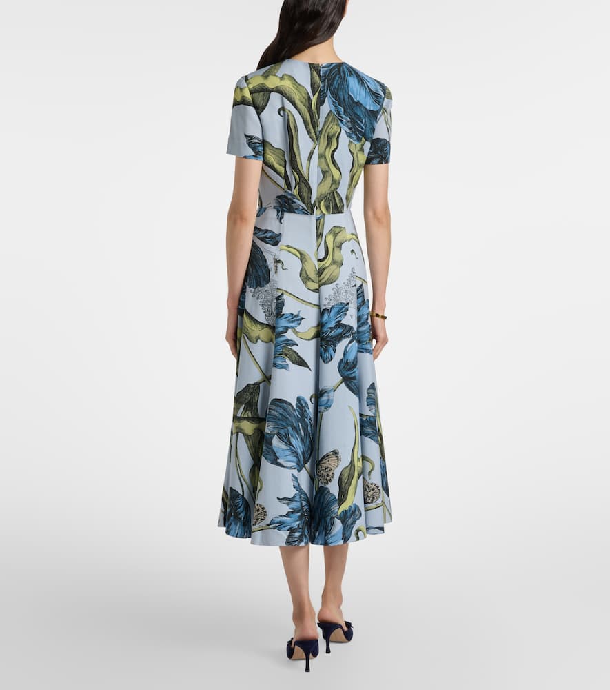 Floral midi dress