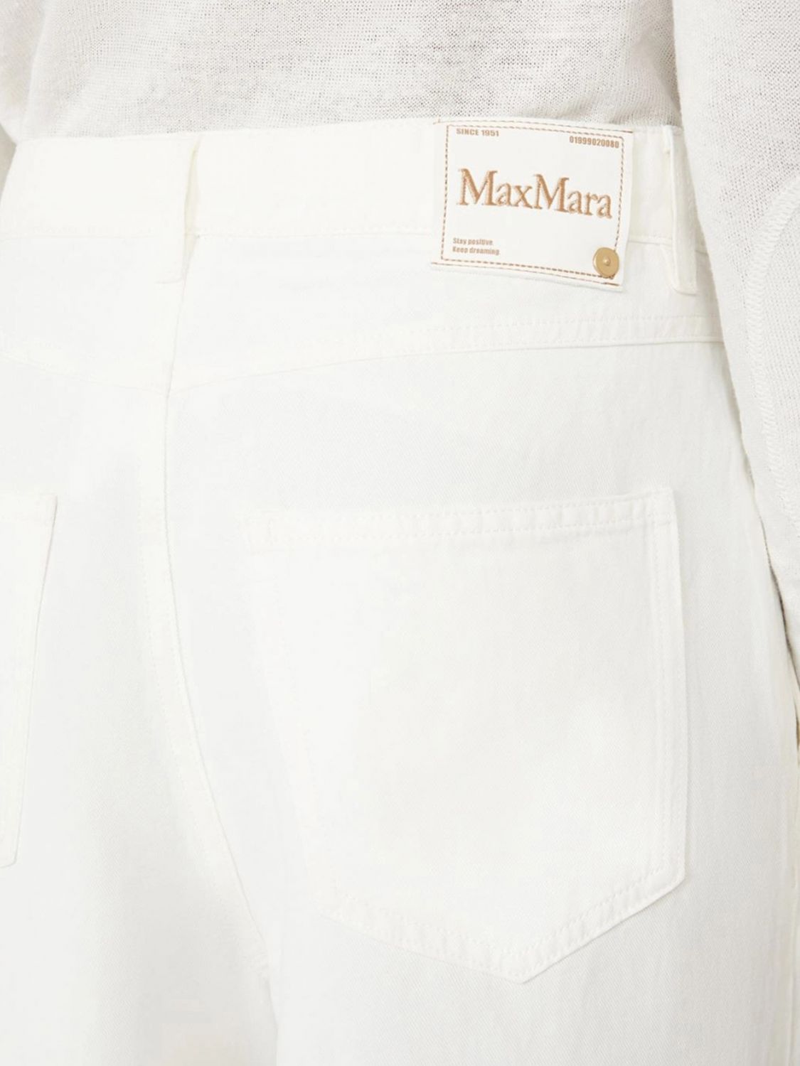 Pants Woman color White