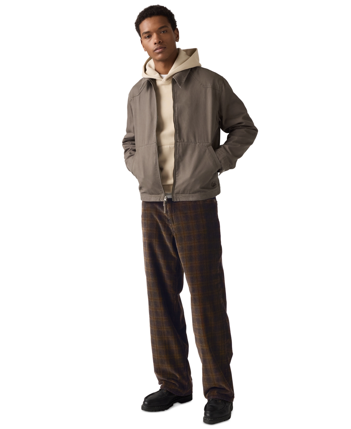 Men's 578 Premium Baggy Jeans - Ennis Plaid