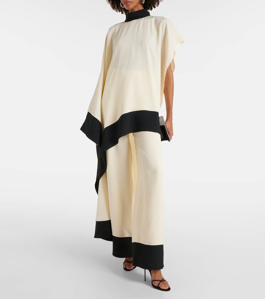 Marlene Corniche high-rise palazzo pants