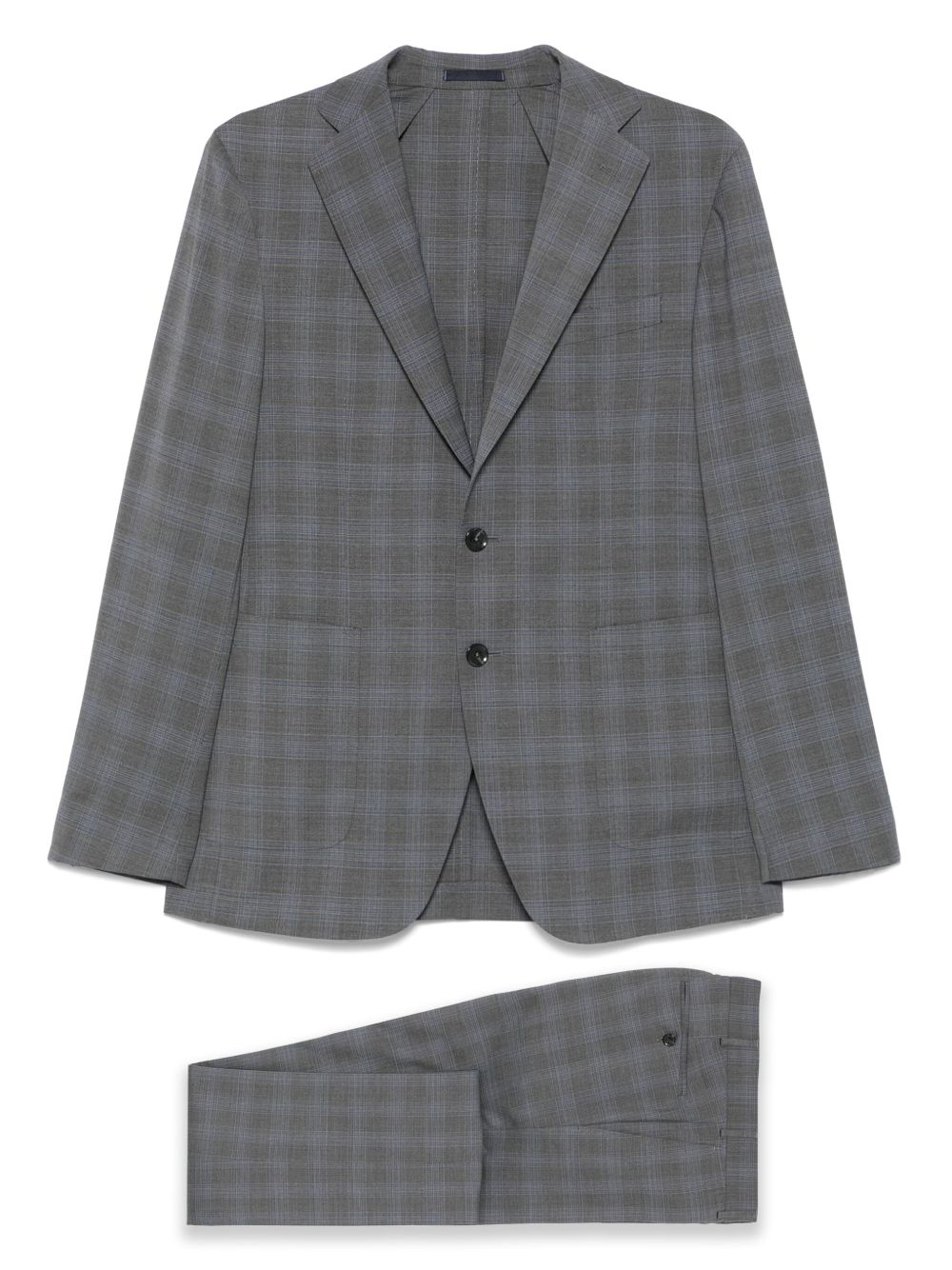 Checked suit - Grey