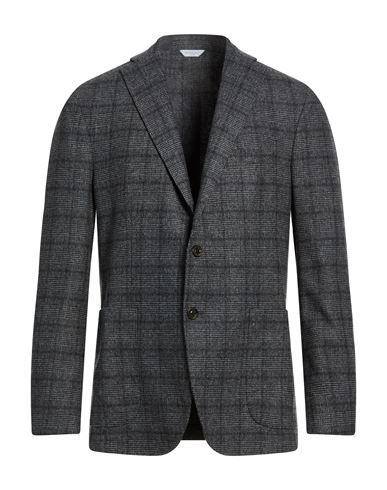 Man Blazer Charcoal Size 44 Wool, Polyester, Elastane