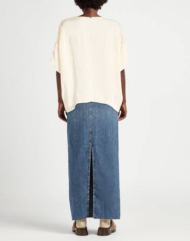 Use Curio Woman Top Cream Size 10 Rayon, Cupro