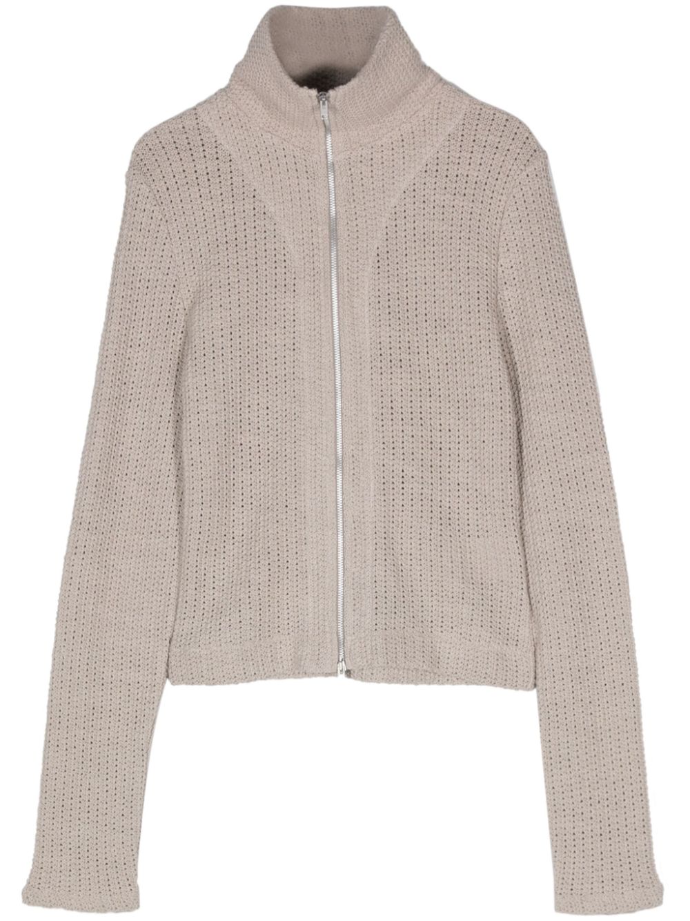 Musk Dusk rope-weave cardigan - Neutrals