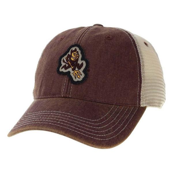 Arizona State Sun Devils CP Patch Adjustable Hat One Size Maroon
