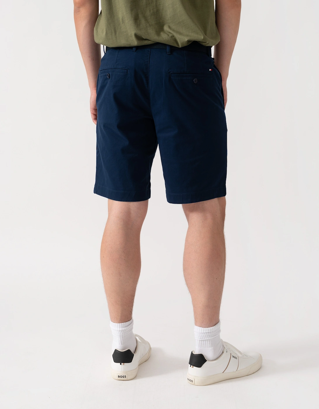 Men's Tommy Hilfiger Denton 9.5" Essential Mens Twill Shorts - Carbon Navy