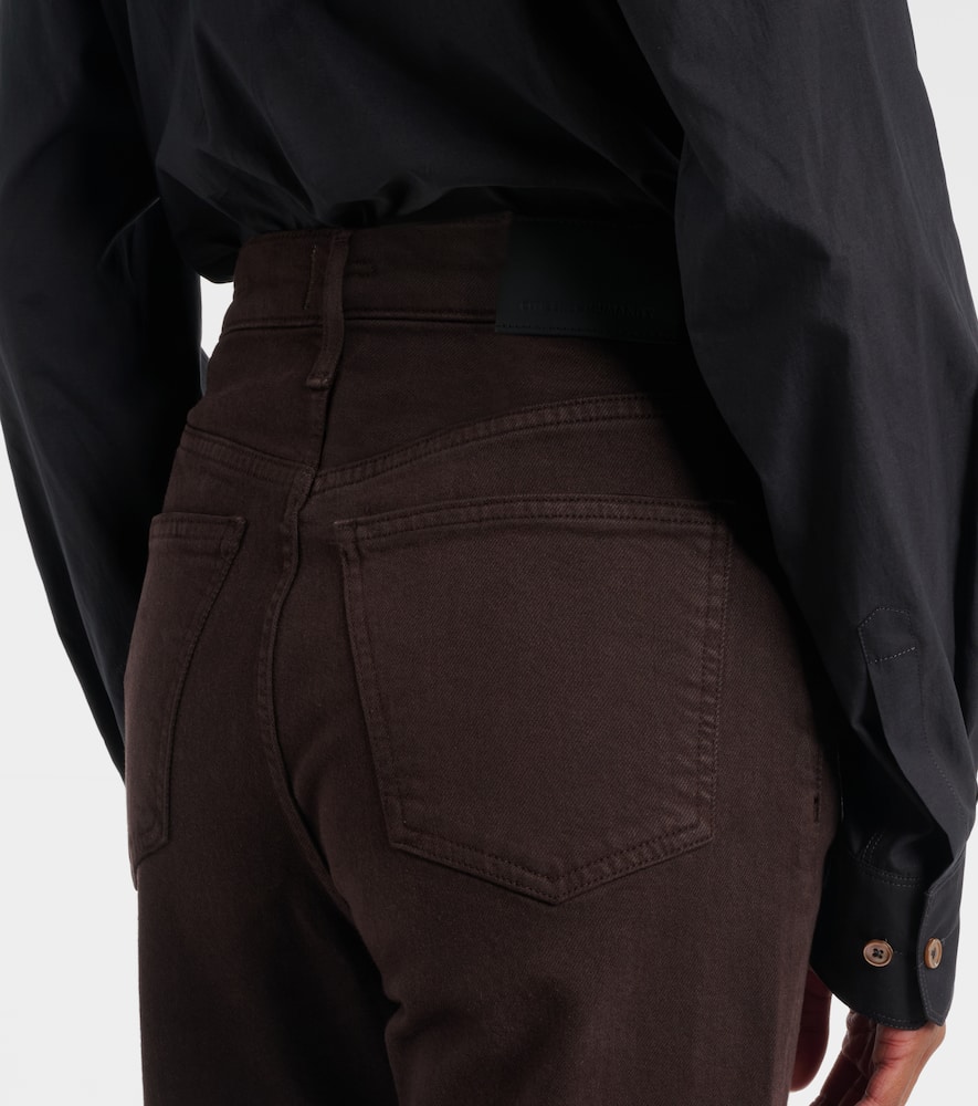 Palma high-rise straight jeans