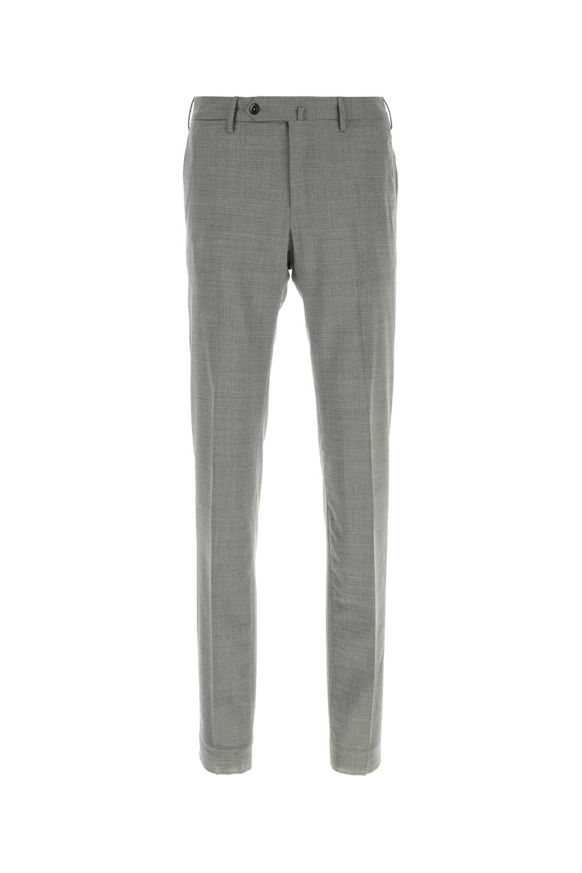 Stretch Cotton Chino Pant — Gray