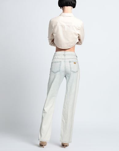 Woman Jeans Blue Size 30 Cotton, Elastane