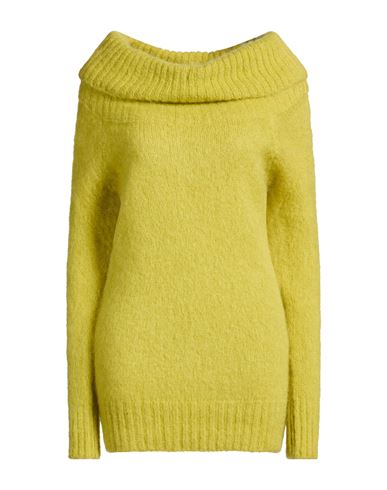 Woman Sweater Lime green Size 4 Mohair wool, Acrylic, Polyamide, Wool, Elastane