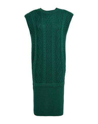 Woman Mini dress Green Size 1 Wool