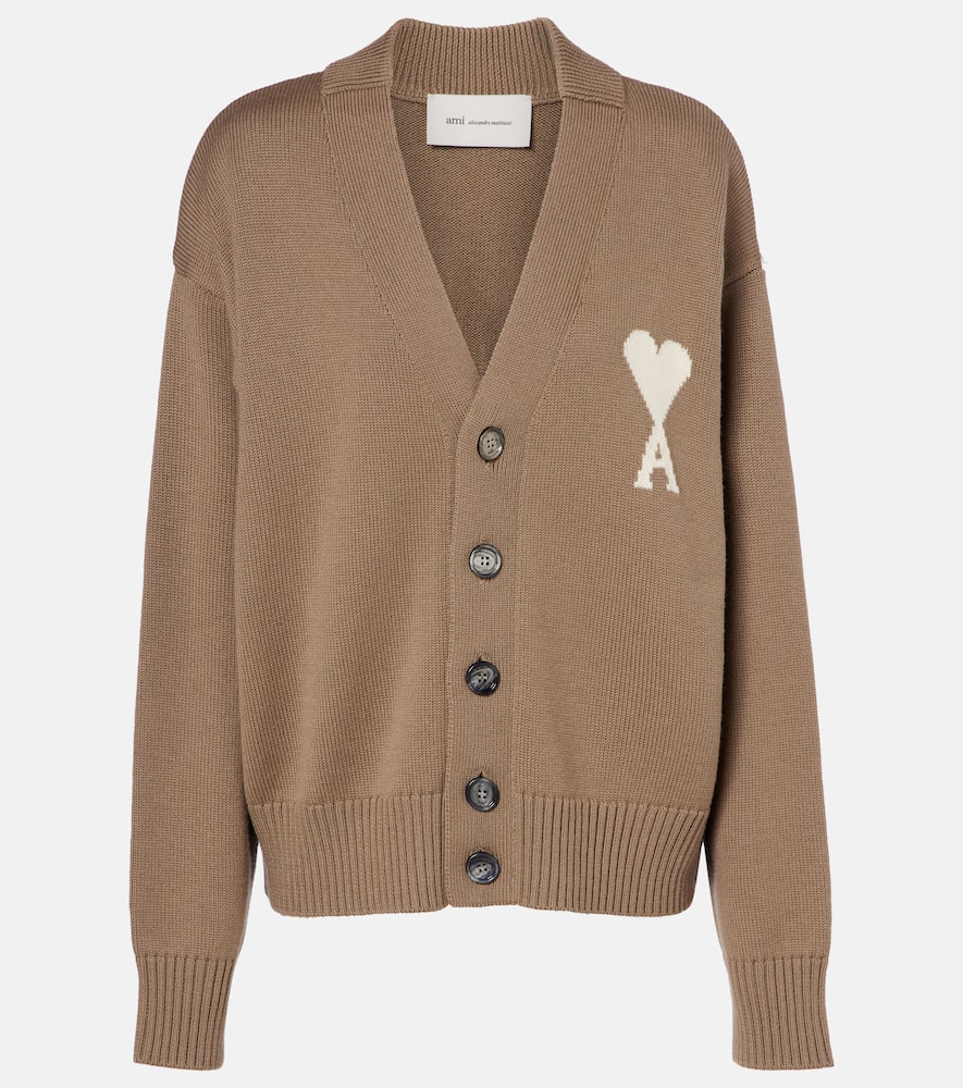 Ami de Caur wool and cotton cardigan