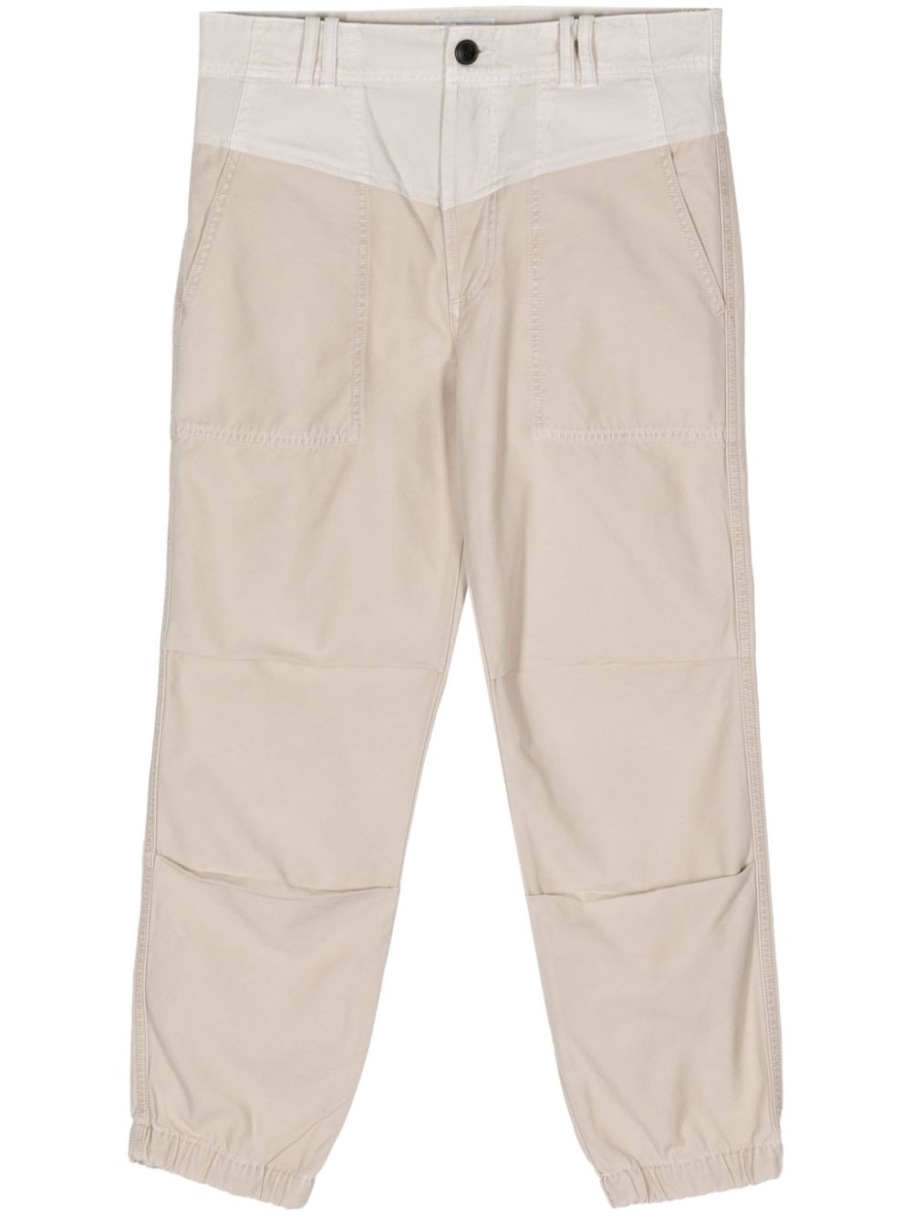 Agni cotton trousers - Neutrals